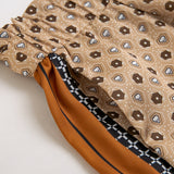 Sollinarry Conjunto De Blusa De Estampado Integral Y Pantalones Cortos Con Cintura Tipo Bolsa De Papel