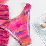 VCAY Banador bikini halter de tie dye