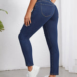 Unity Jeans ajustados desgarro