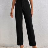 Tall Pantalones de talle alto con costura