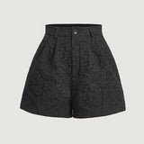 MOD Shorts jacquard con fruncido