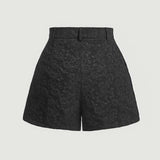 MOD Shorts jacquard con fruncido