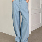 DAZY Pantalones Jeans De Mujer Con Bolsillos