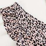 Swim Curve Top tankini con estampado de leopardo peplum