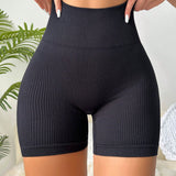 Shorts de cintura ancha tejido de canale