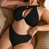 Swim Curve Banador bikini con aro con abertura de un hombro