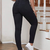 EZwear Jeans ajustados unicolor