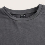 EZwear Camiseta de cuello redondo y manga corta para mujer con logo retro de coche impreso y ajuste delgado, ideal para el verano