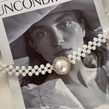 Mujer 1 pieza Cinturon con diseno de perla artificial elegante para Decoracion de vestido