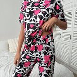 Conjunto de pijama con estampado de panda