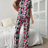 Conjunto de pijama con estampado de panda
