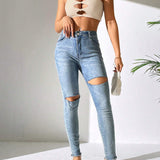 PETITE Top Brasier sin tirantes con abertura delantera