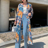 DAZY kimono con estampado floral