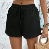 Frenchy Shorts de cintura con cordon