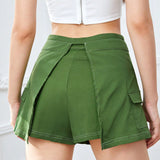 Neu Shorts con bolsillo lateral con solapa cargo