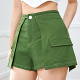 Neu Shorts con bolsillo lateral con solapa cargo