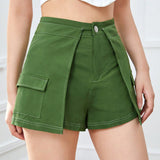 Neu Shorts con bolsillo lateral con solapa cargo