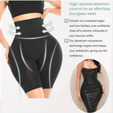 Pantalones moldeadores de cuerpo de cintura alta para mujer con almohadillas de esponja para levantamiento de cadera, relleno de gluteos sexy y caderas con curvas