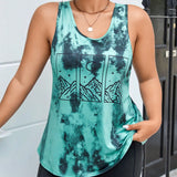 Sport Gameset a grande Top tank deportivo de tie dye