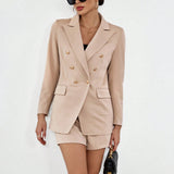 Prive de doble botonadura Blazer & Shorts