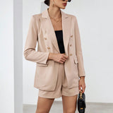 Prive de doble botonadura Blazer & Shorts