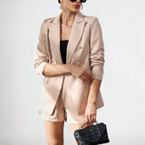 Prive de doble botonadura Blazer & Shorts