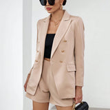 Prive de doble botonadura Blazer & Shorts