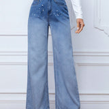 Tall Jeans de talle alto de pierna ancha