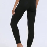 Leggings Casuales De Mujer Con Forro Grueso De Fleece Y Forro De Lana De Cordero Para Correr Y Mantenerse Calido