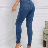 Frenchy Jeans ajustados desgarro