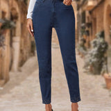 EMERY ROSE Jeans ajustados con lavado