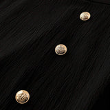 LUNE Plus Button Detail Flare Skirt