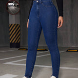 EZwear Jeans ajustados de talle alto