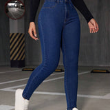 EZwear Jeans ajustados de talle alto