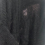 EZwear Cardigan de hombros con abertura de cuello con cordon bajo asimetrico tejido mullido