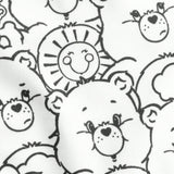 ROMWE X Care Bears Juego De Ropa Interior Blanca Con Estampado De Oso De Dibujos Animados Y Correas Finas