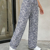 Coolane Pantalones rectos con estampado