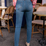 Frenchy Jeans ajustados con boton