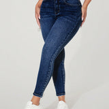 PETITE Jeans ajustados crop