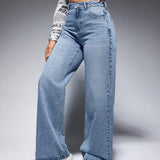 EZwear Jeans de pierna ancha