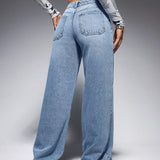 EZwear Jeans de pierna ancha