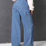 EZwear Pantalones Jeans De Mujer