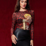 Marilyn Monroe X  Blusa De Mujer Con Hilos De Marilynmonron