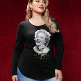 Marilyn Monroe   Camiseta as Grandes Linea Marilynmonron