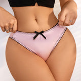 Tangas Sexy Con Diseno De Cadena Y Perlas Ahuecadas Para Mujer