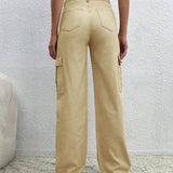 Tall Jeans cargo con bolsillo lateral con solapa