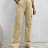 Tall Jeans cargo con bolsillo lateral con solapa