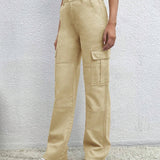 Tall Jeans cargo con bolsillo lateral con solapa