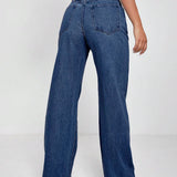 PETITE Jeans de pierna recta largo Pantalones