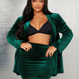 SXY Conjunto De Traje Verde De Navidad Para Mujeres